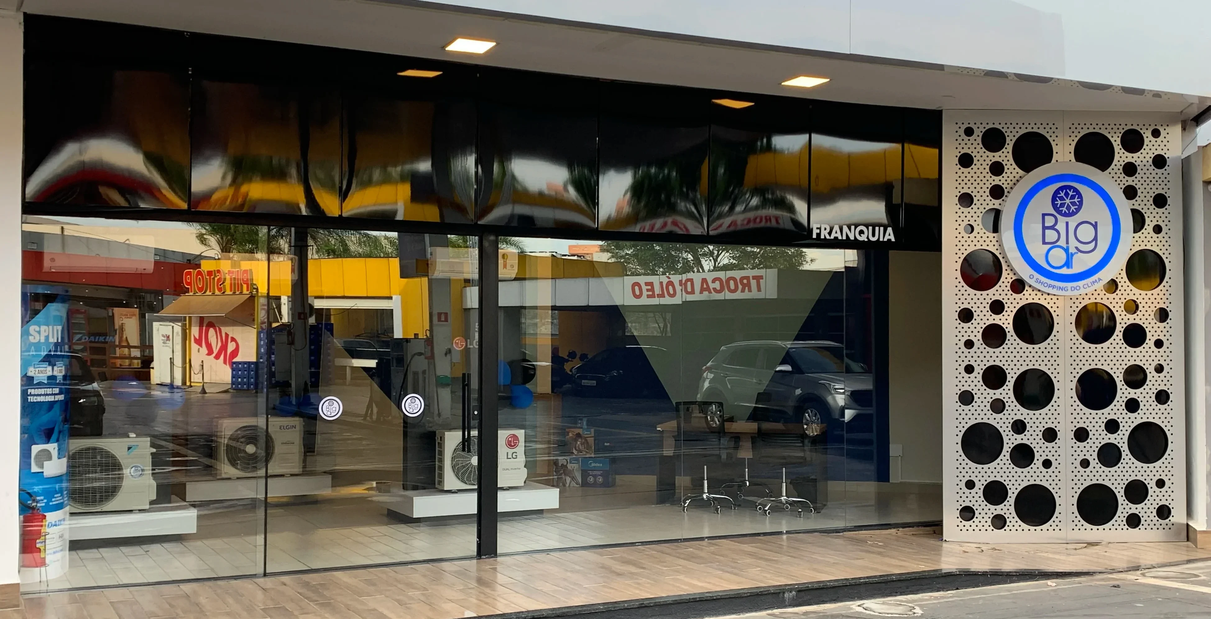 Novo modelo de franquia da Big Ar está instalada na zona sul de Marília.