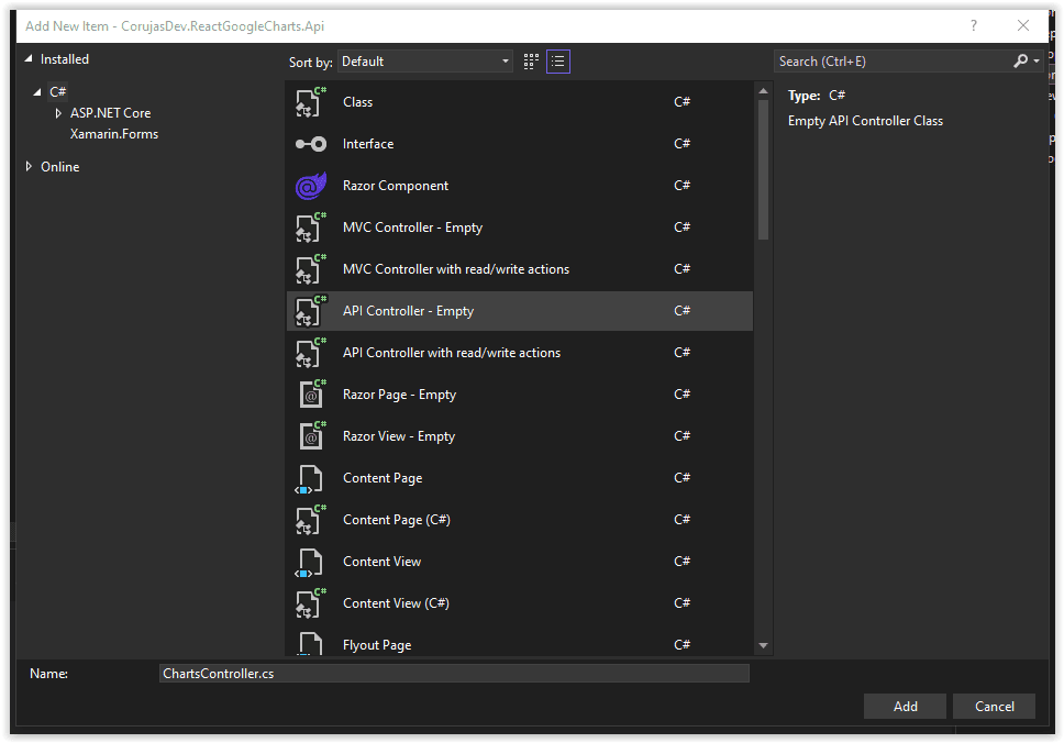 Desenvolvendo uma API em .Net 6 e consumindo no React para geração de ...
