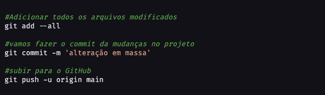 Criando projeto Git e subindo para o GitHub