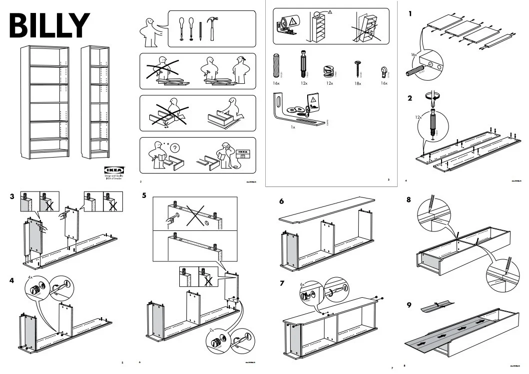 Já sou profissional em montar móveis da Ikea...