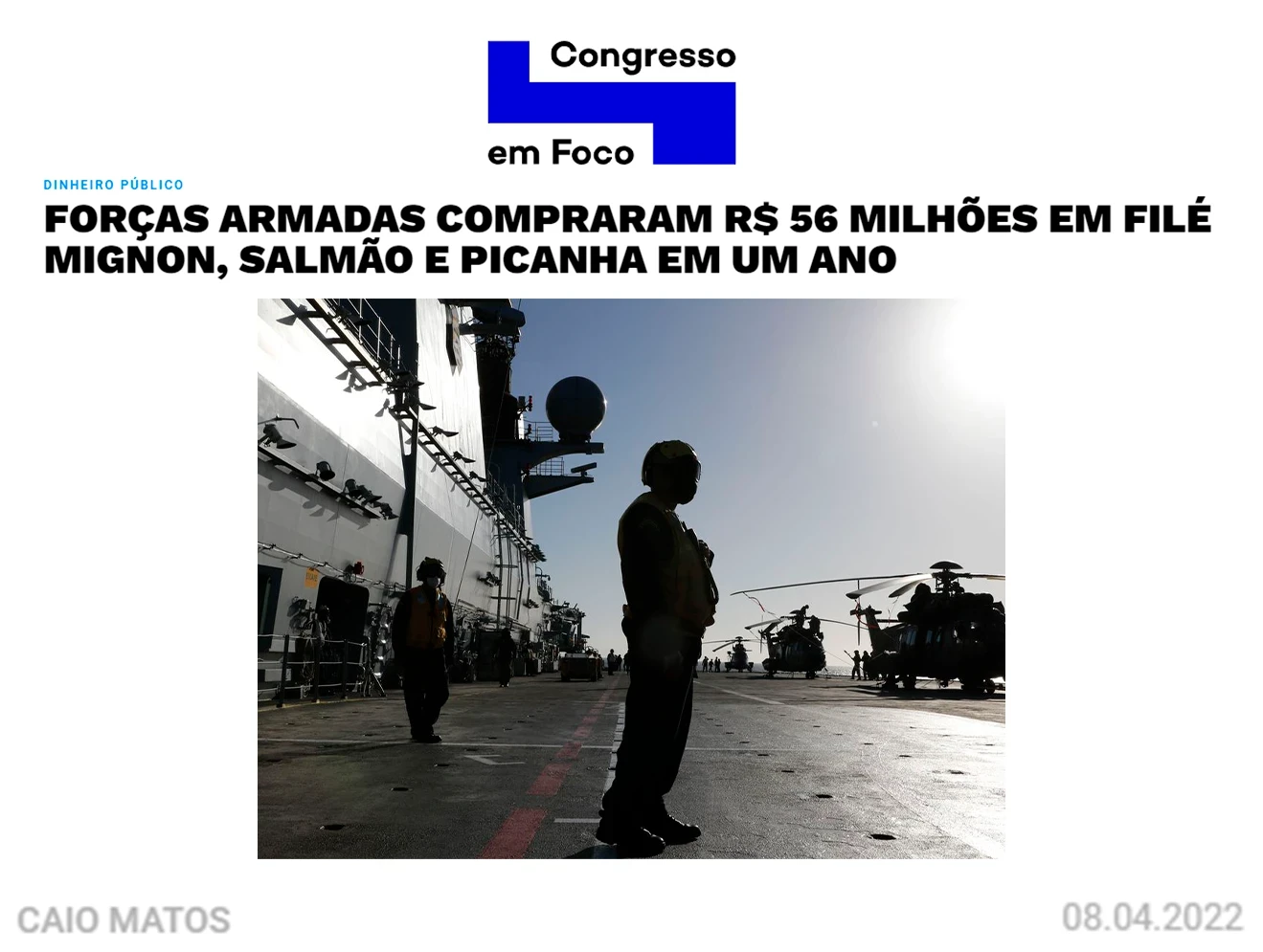 Fonte: Congresso em Foco