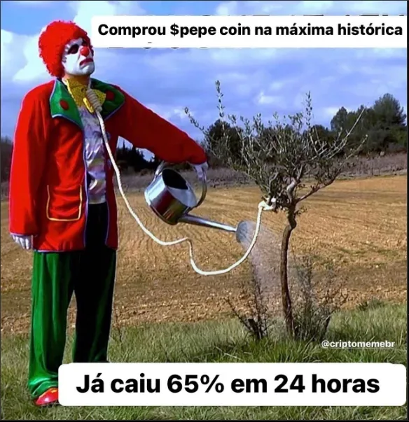 Disponível no Instagram @criptomemebr