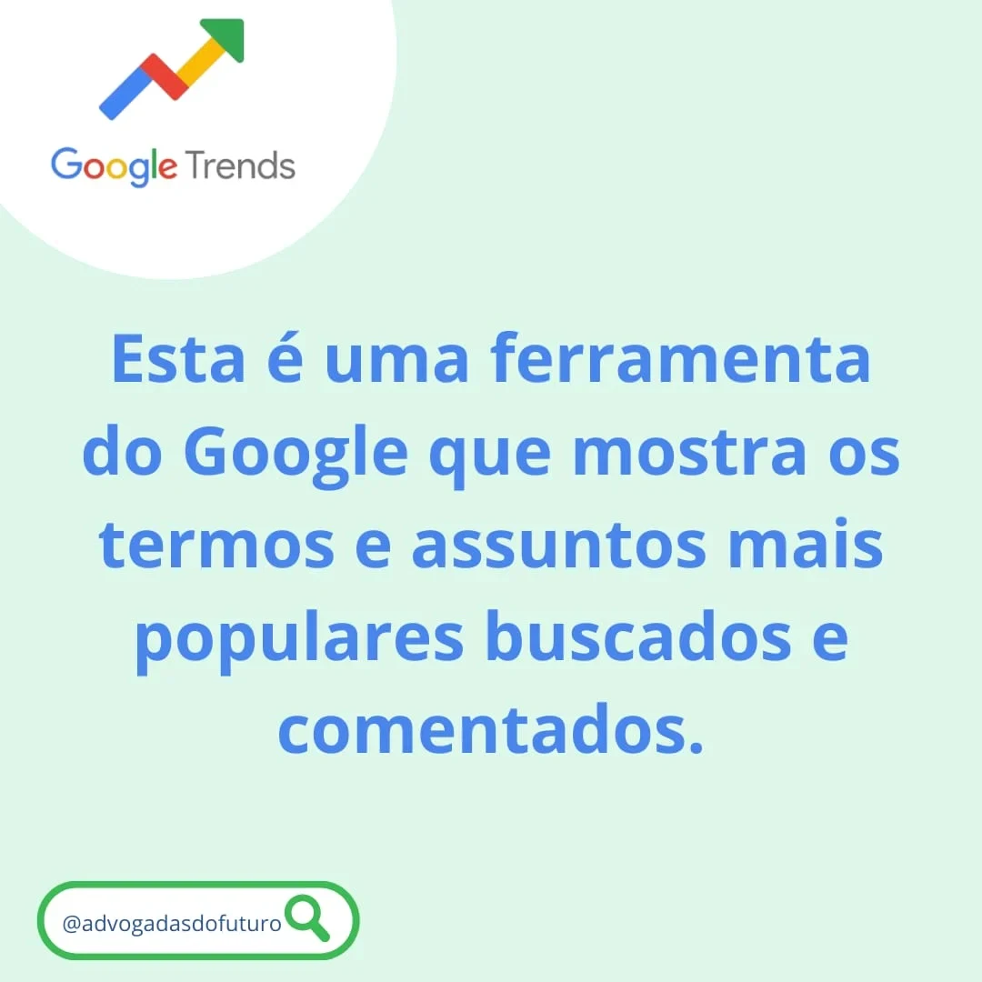 tendências do Google&nbsp;