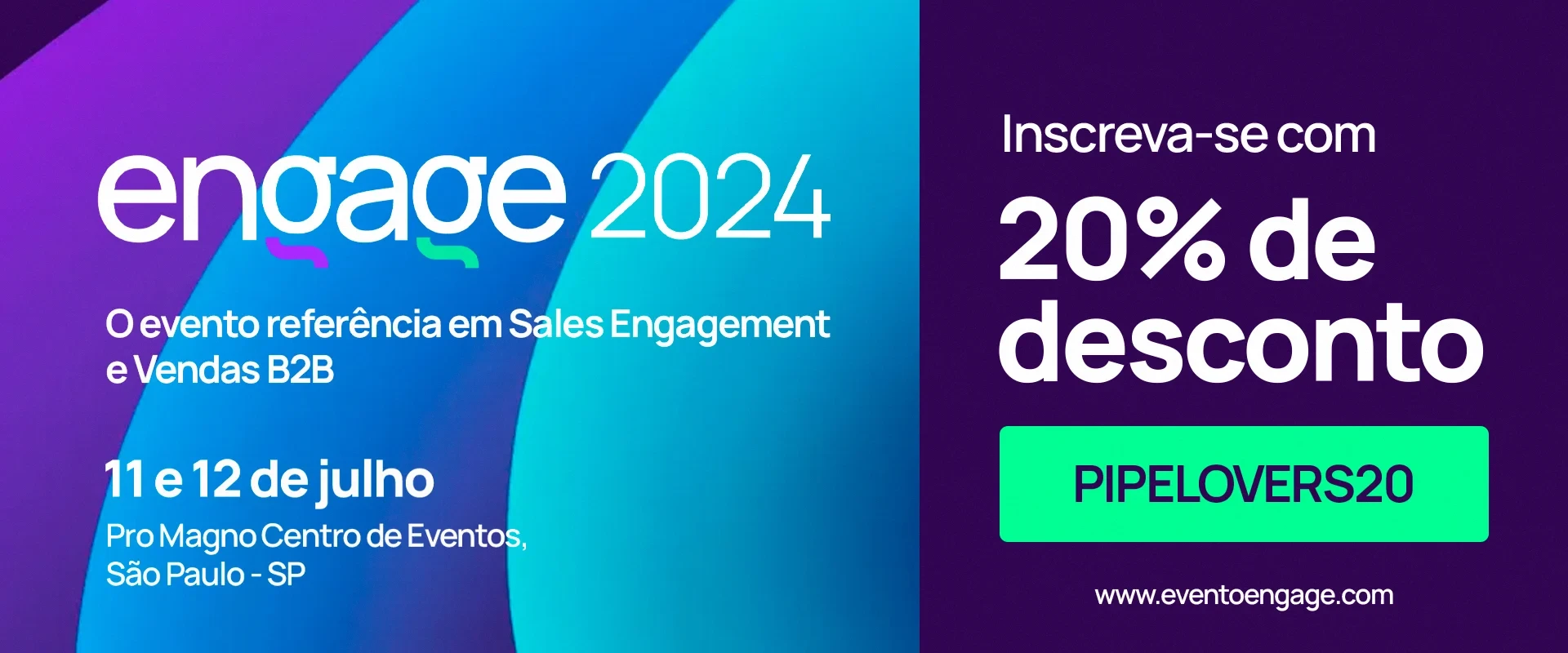 GANHE DESCONTO E PARTICIPE DO ENGAGE 2024!