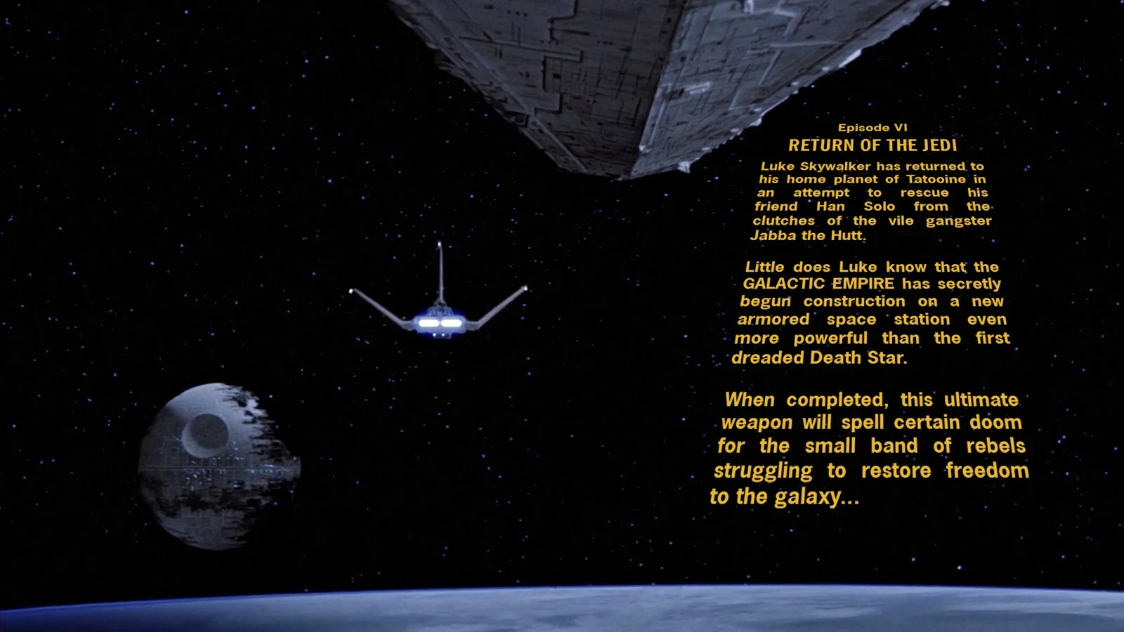 Star Wars Episódio  VI - O Retorno do Jedi