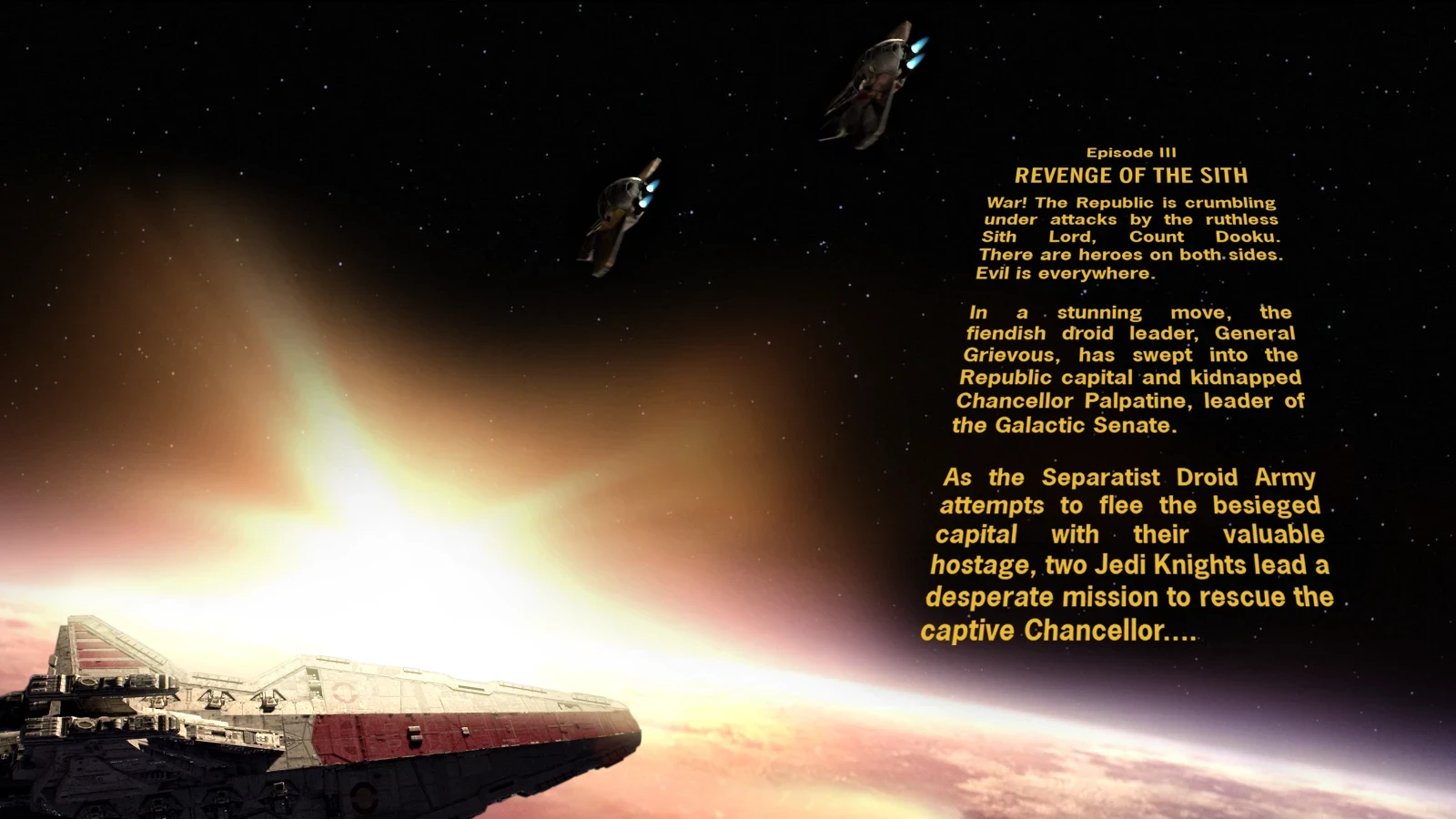 Star Wars Episódio  III - A Vingança dos Sith
