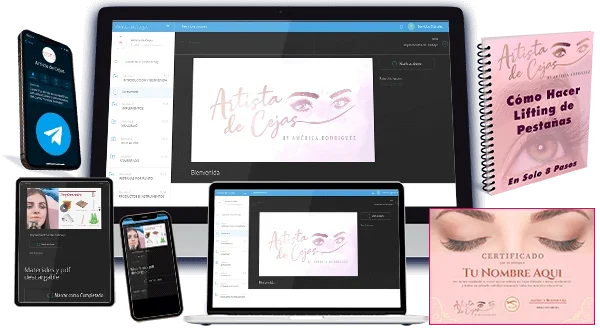 curso online Artista De Cejas