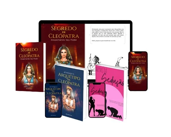 O ebook Segredo de Cleópatra Despertando Seu Poder traz dois livros bônus grátis