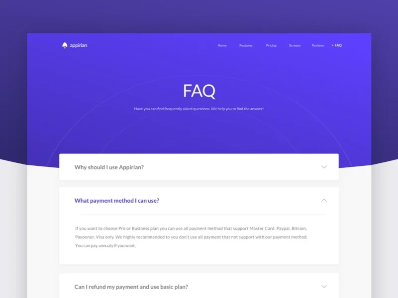 https://dribbble.com/shots/5437025-Apprian-FAQ