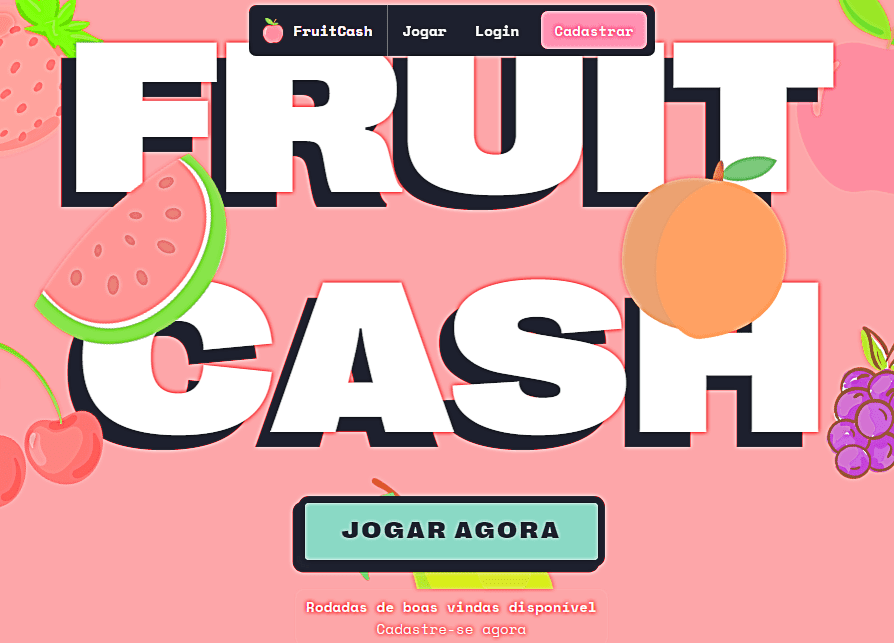 FruitCash: Receba via Pix