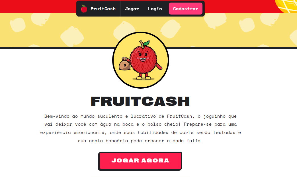 FRUITCASH - GANHE DINHEIRO APENAS CORTANDO FRUTAS 