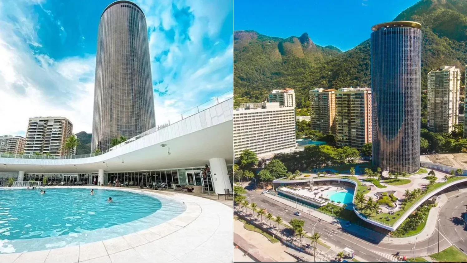Um hotel com a assinatura de Oscar Niemeyer (Fotos: Divulgação)