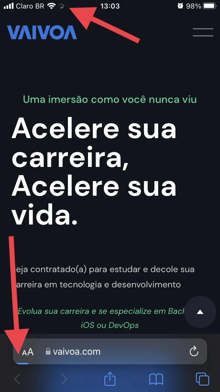 Indicador de loading e progresso