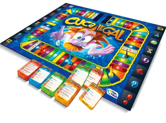 Jogo Cuca Legal, só quem tem a Cuca Legal consegue chegar ao final!