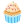 Emoji de um cupcake