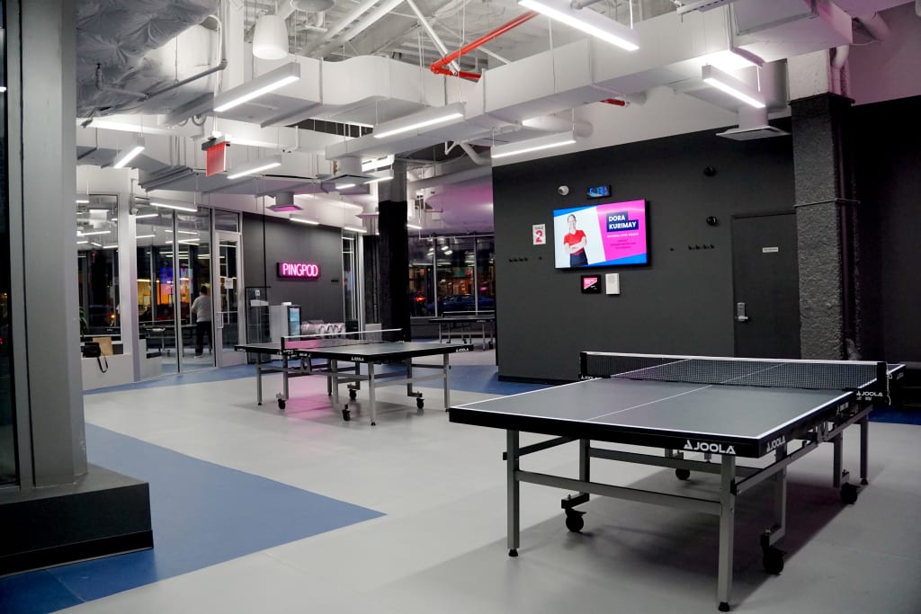 Play Ping Pong in Brooklyn