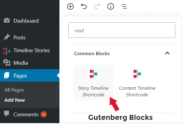 gutenberg-ready-timeline-block