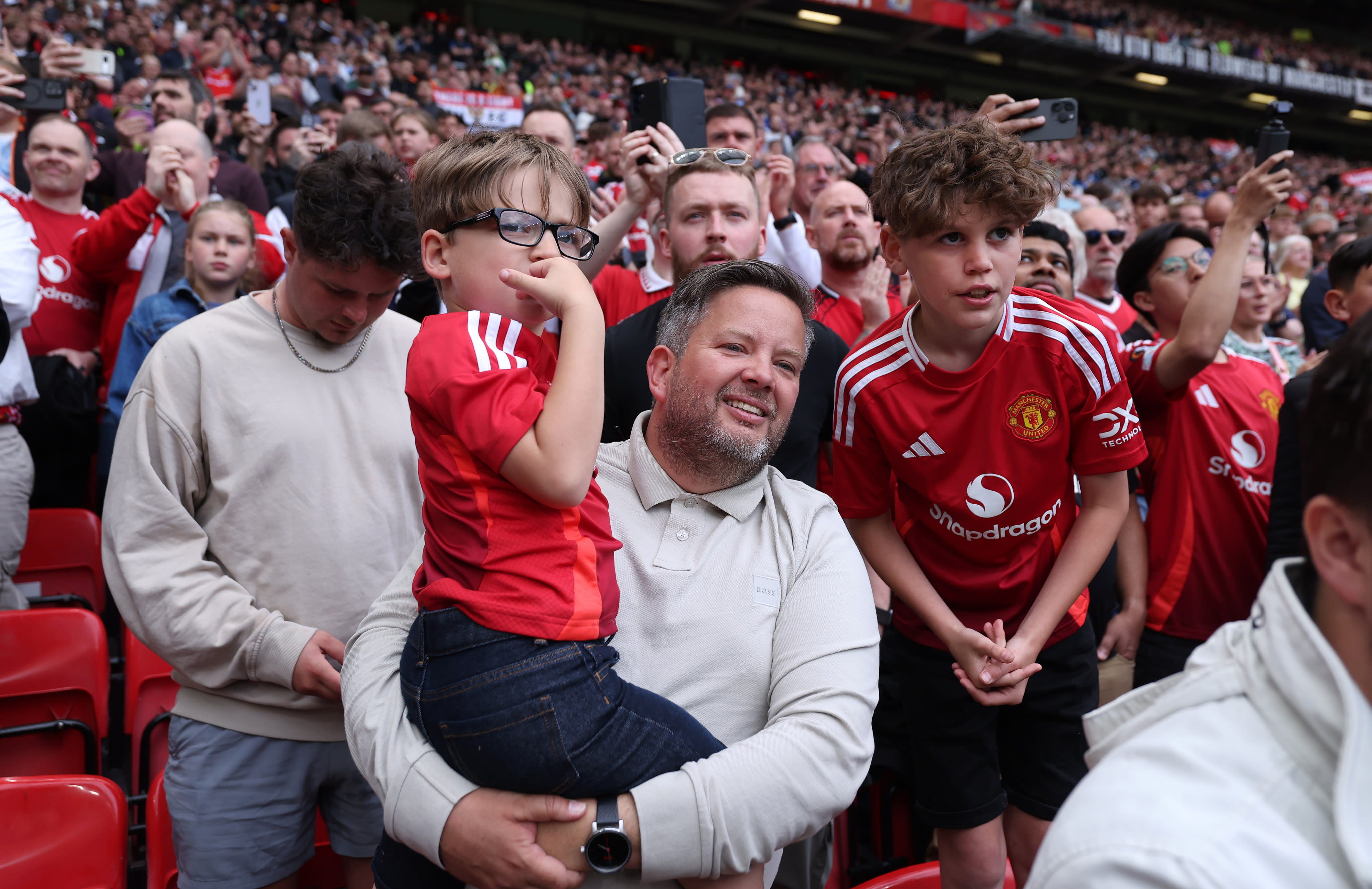 Manchester United Foundation working with young people in the community