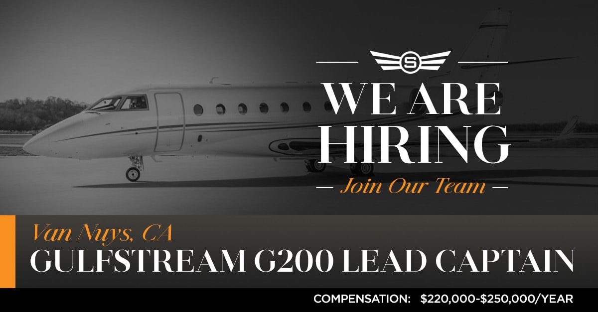 Gulfstream G200 Lead Captain / ARM Van Nuys Silver Air Private Jets