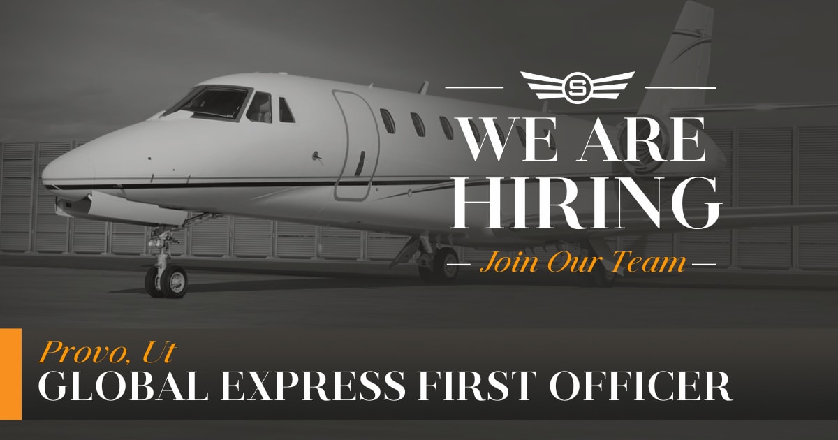 Global Express First Officer Provo Silver Air Private Jets Careers
