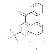 Bis(2,8-di(trifluoromethyl)quinoline-4-yl-2-pyridyl)ketone