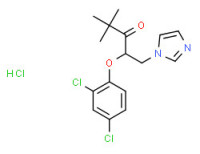2-(2,4-dichlorophenoxy)-1-(1H-imidazol-1-yl)-4,4-dimethylpentan-3-one monohydrochloride
