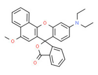10-(diethylamino)-5-methoxyspiro[7H-benzo[c]xanthene-7,1'(3'H)-isobenzofuran]-3'-one