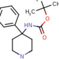 tert-butyl N-(4-phenylpiperidin-4-yl)carbamate
