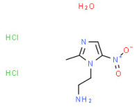 1-(2-aminoethyl)-2-methyl-5-nitroimidazole dihydrochloride