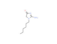 2-amino-1-hexyl-1,5-dihydro-4H-imidazol-4-one