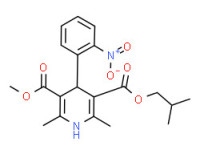 methyl 2-methylpropyl 2,6-dimethyl-4-(2-nitrophenyl)-1,4-dihydropyridine-3,5-dicarboxylate