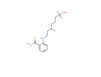 Methyl 2-[(7-hydroxy-3,7-dimethyloctyl)amino]benzoate