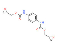 Bis(oxiranylmethyl) p-phenylenebiscarbamate