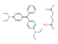 [4-[[4-(diethylamino)phenyl]phenylmethylene]-2,5-cyclohexadien-1-ylidene]diethylammonium hydrogen glutarate