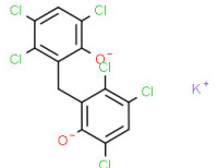 Potassium hydrogen 2,2'-methylenebis[3,4,6-trichlorophenolate]