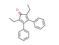 2,5-diethyl-3,4-diphenylcyclopenta-2,4-dien-1-one