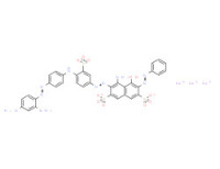 Trisodium 4-amino-3-[[4-[[4-[(2,4-diaminophenyl)azo]phenyl]amino]-3-sulphonatophenyl]azo]-5-hydroxy-6-(phenylazo)naphthalene-2,7-disulphonate