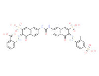 [[1-hydroxy-6-[[[[5-hydroxy-6-[(2-methyl-4-sulphophenyl)azo]-7-sulpho-2-naphthyl]amino]carbonyl]amino]-3-sulpho-2-naphthyl]azo]benzoic acid