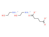 Bis[(2-hydroxyethyl)ammonium] glutarate