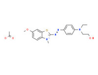 2-[[4-[ethyl(2-hydroxyethyl)amino]phenyl]azo]-6-methoxy-3-methylbenzothiazolium acetate