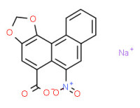Sodium 6-nitrophenanthro[3,4-d]-1,3-dioxole-5-carboxylate