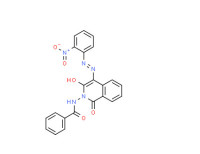 N-[3-hydroxy-4-[(2-nitrophenyl)azo]-1-oxo-2(1H)-isoquinolyl]benzamide