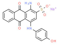 Sodium 1-amino-9,10-dihydro-4-[(4-hydroxyphenyl)amino]-9,10-dioxoanthracene-2-sulphonate
