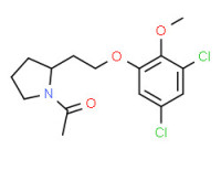 1-acetyl-2-[2-(3,5-dichloro-2-methoxyphenoxy)ethyl]pyrrolidine