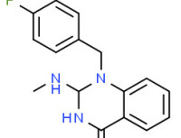 1-[(4-fluorophenyl)methyl]-2,3-dihydro-2-(methylamino)quinazolin-4(1H)-one