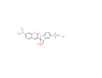 Sodium 5-(aminosulphonyl)-2-[7-(diethylamino)-2-oxo-2H-1-benzopyran-3-yl]benzoxazolesulphonate