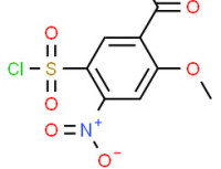 Methyl 5-(chlorosulphonyl)-4-nitro-o-anisic