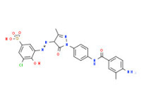3-[[1-[4-[(4-amino-3-methylbenzoyl)amino]phenyl]-4,5-dihydro-3-methyl-5-oxo-1H-pyrazol-4-yl]azo]-5-chloro-4-hydroxybenzenesulphonic acid