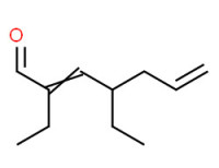 2,4-diethylhepta-2,6-dienal