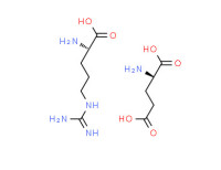 (S)-2-Amino-5-guanidinopentanoic acid compound with (S)-2-aminopentanedioic acid (1:1)